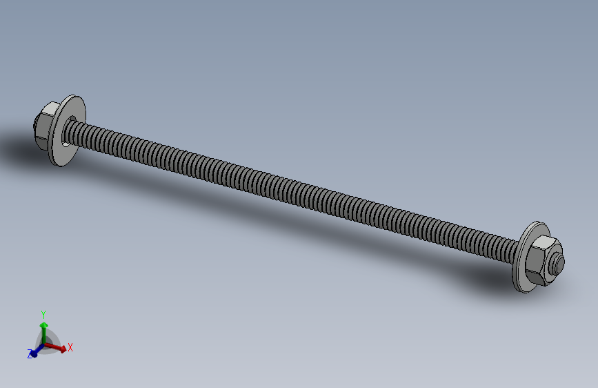 紧固件-0.2500 All-Thread