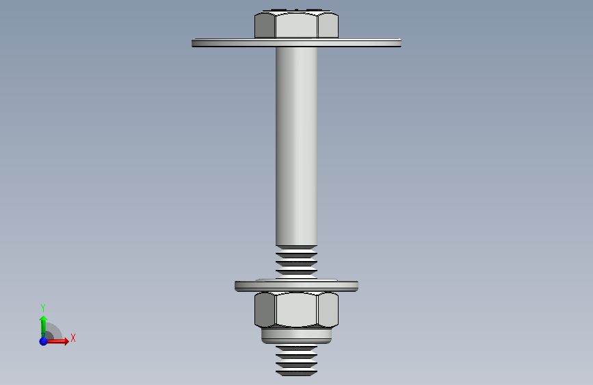紧固件-0.2500 Hex Bolt-01
