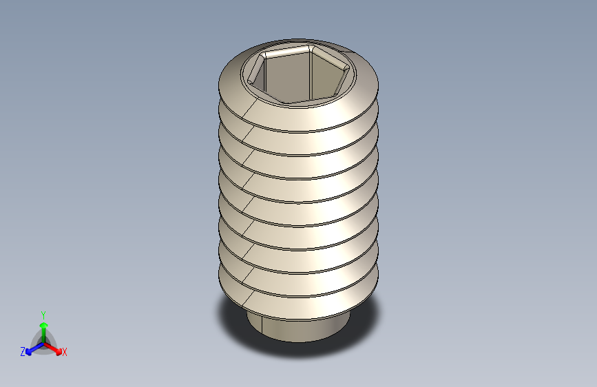 紧固件-IGES 0.3125 Allen Screw