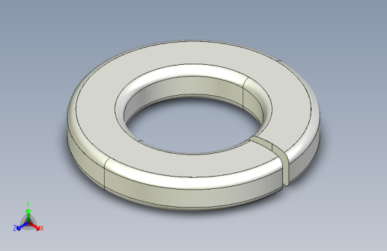 紧固件-IGES 0.3125 Split Washer
