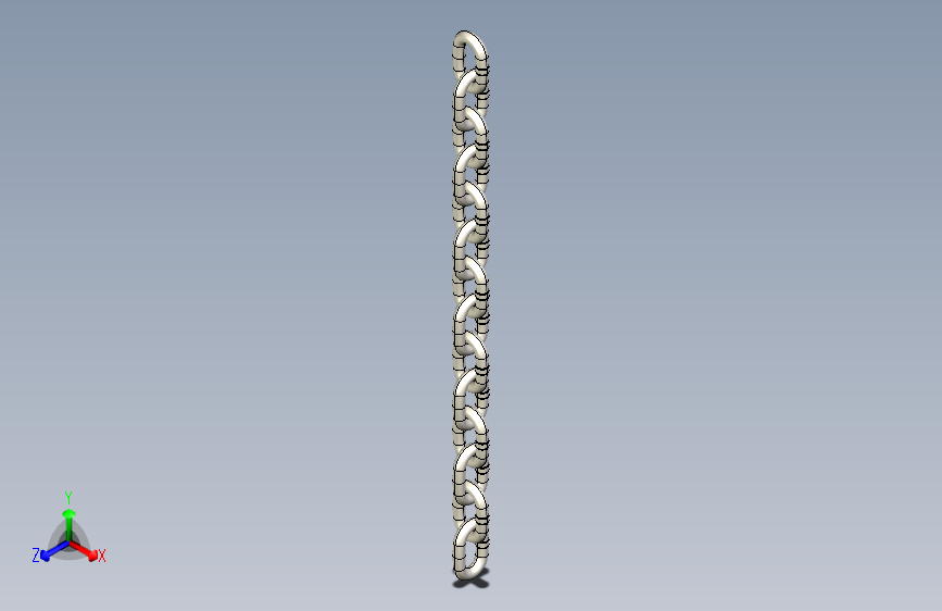 紧固件-IGES 0.3750 Chain Links