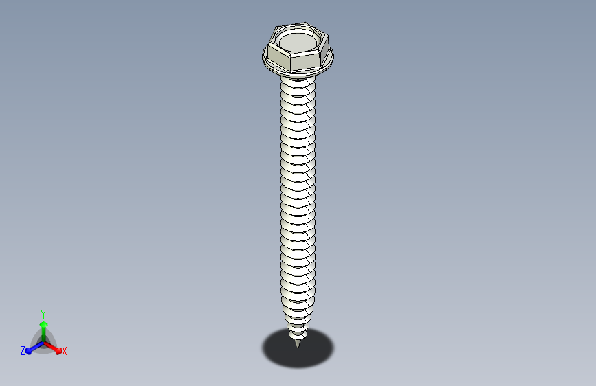紧固件-IGES Hex Head Screw-02