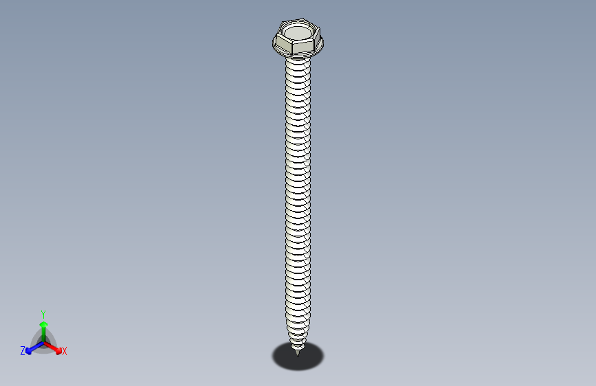 紧固件-IGES Hex Head Screw-03