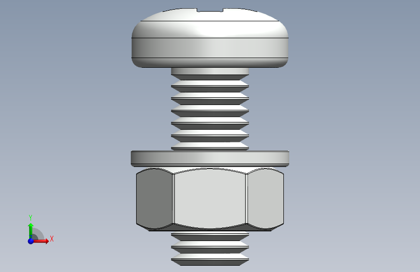 紧固件-M8-1.25 Round Head
