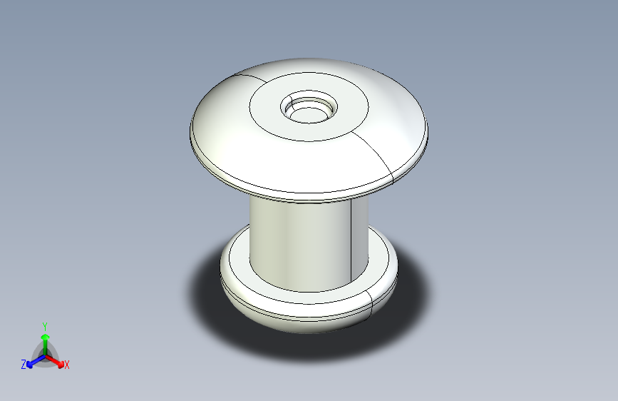 紧固件-STEP 0.2500 Rivet