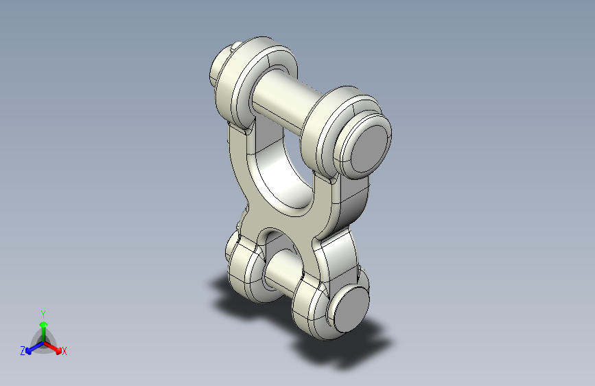 紧固件-STEP 0.7500 Double Shackle 0.5000
