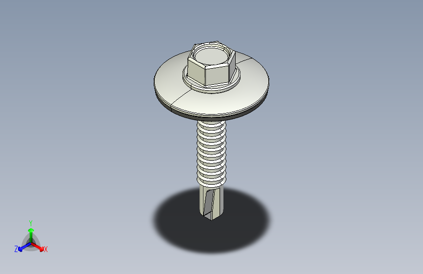 紧固件-STEP Drill-Tip Screw-01