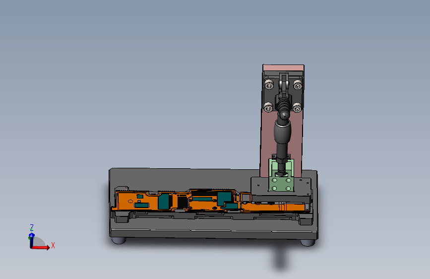 A0199-Thermal 贴合小冲压件治具压合底座