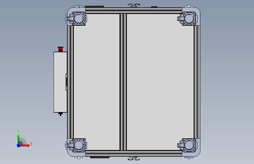 型材机架模型 Solidworks 模型图纸下载 懒石网