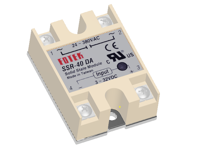 SSR-XXDA FOTEK固态继电器+ HS50H散热器