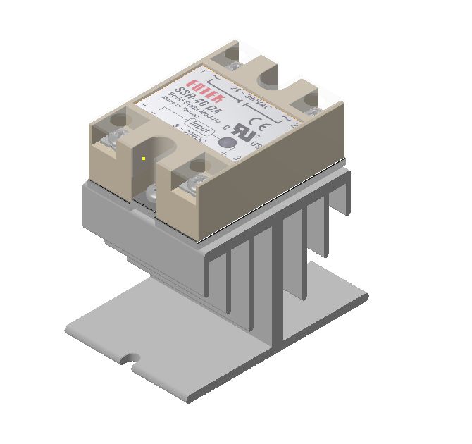 SSR-XXDA FOTEK固态继电器+ HS50H散热器