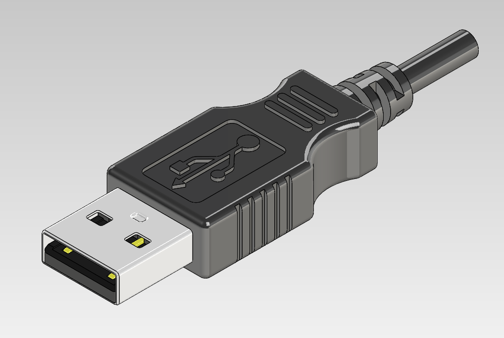 USB插头A型