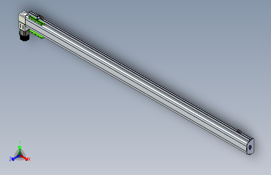 同步带滑台-半封闭B13-L90-S2100-L-P40-D3