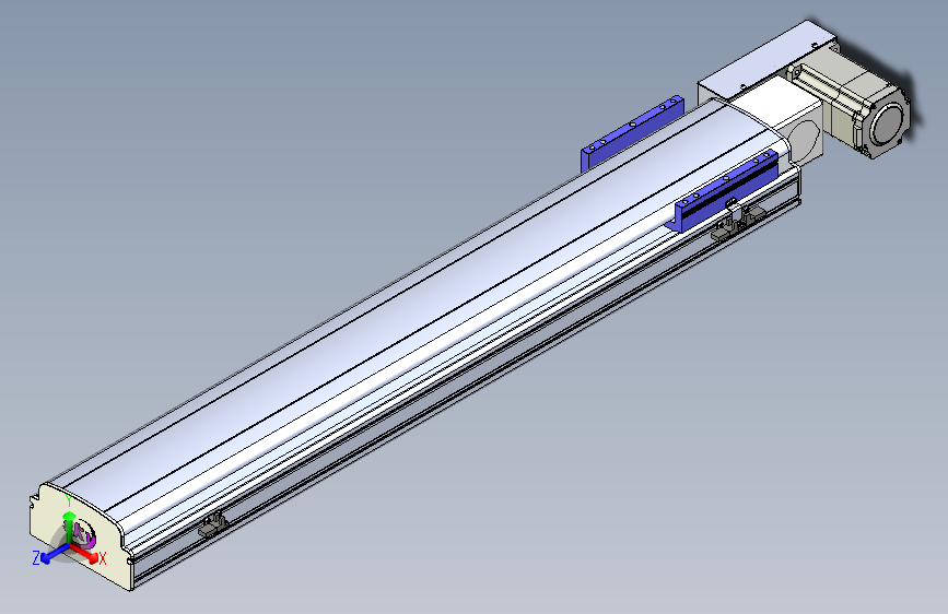 同步带滑台-半封闭B17H-L50-S850-L-P75-D3