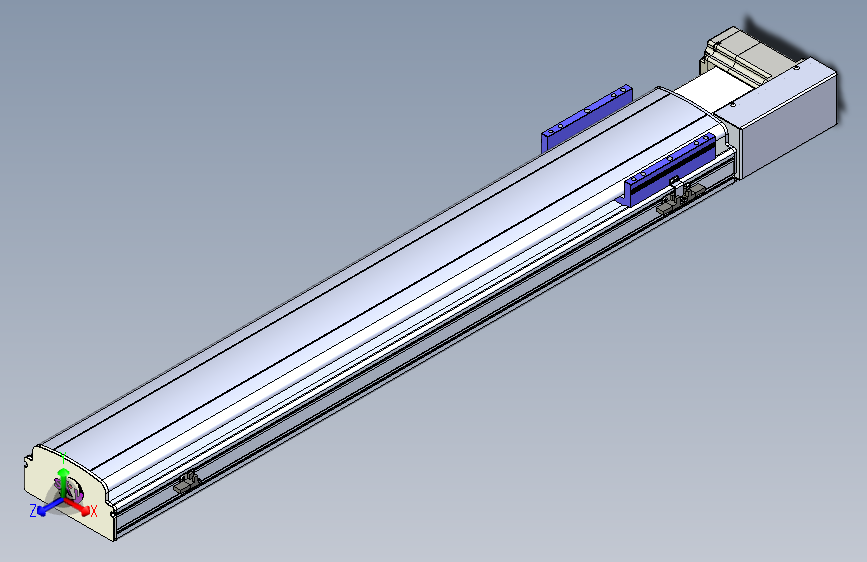 同步带滑台-半封闭B17H-L50-S900-R-P75-D3