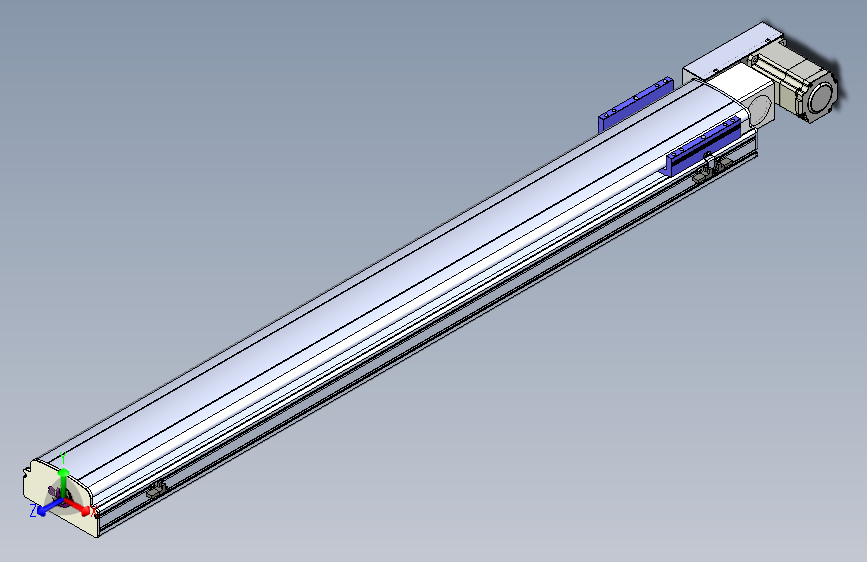 同步带滑台-半封闭B17H-L50-S1250-L-P75-D3