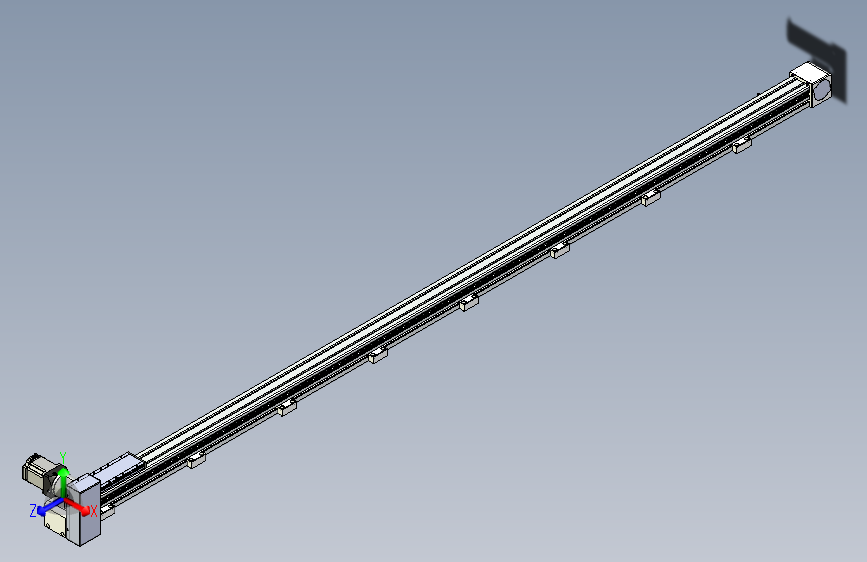 同步带滑台-欧规B8-L88-S2900-L-ZP75-D3-N10