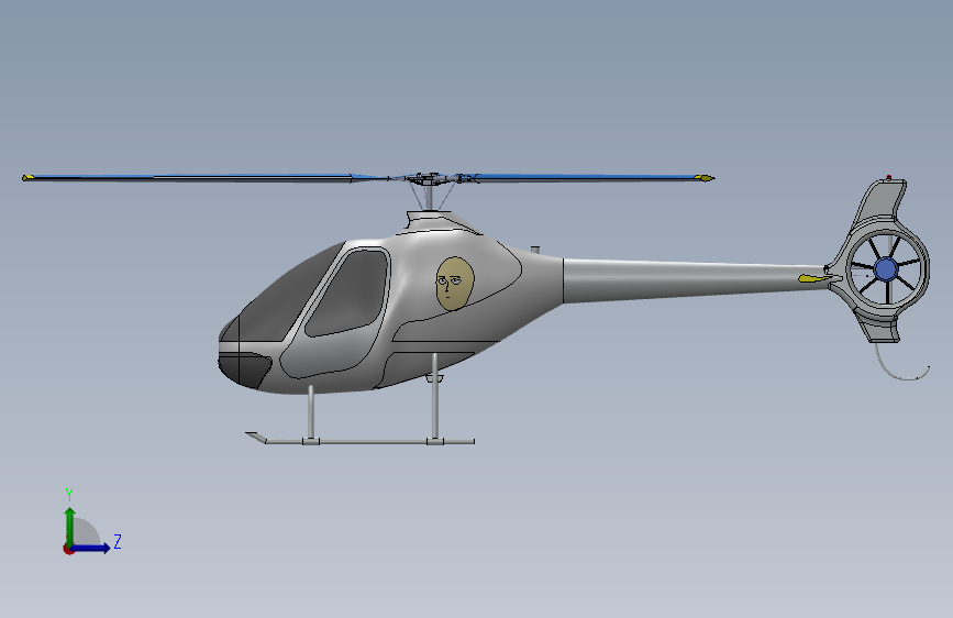 Guimbal Cabri G2直升机简易