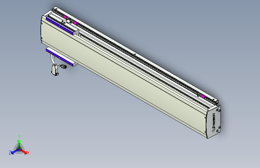 威洛博VL系列直线电机模组-VL14S2-S750