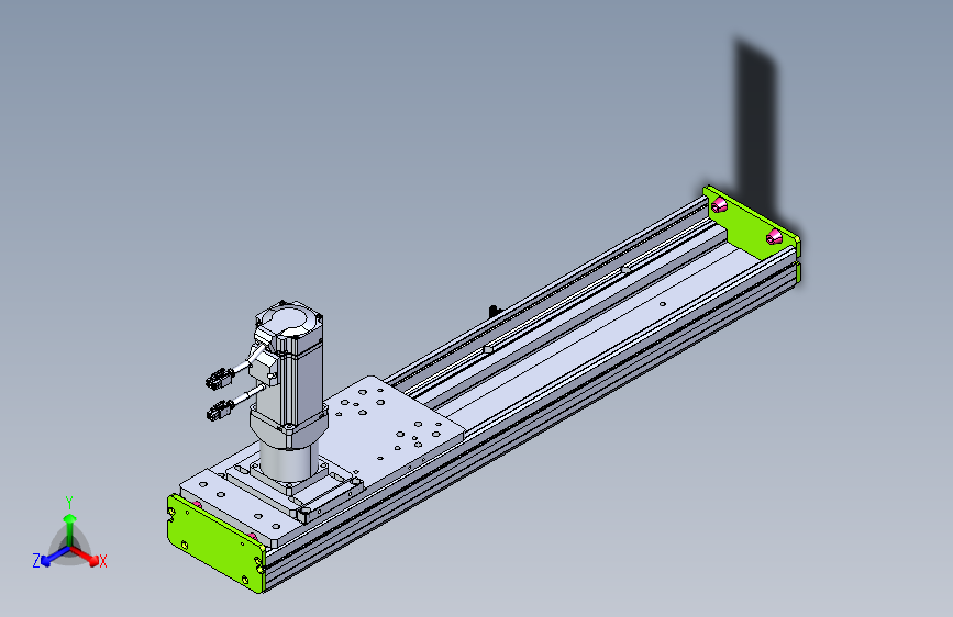 东锦齿条传动DH136G-S450-BU-减速机+P400W