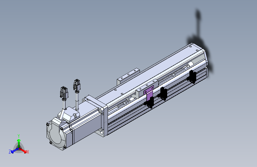 东锦丝杆传动-直线滑台模组DH60-L10-S100-BC-T400-C3