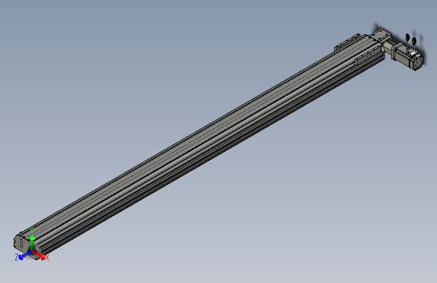 东锦同步带传动-直线滑台模组DH135B-L125-S1800-BL-P400W-C3