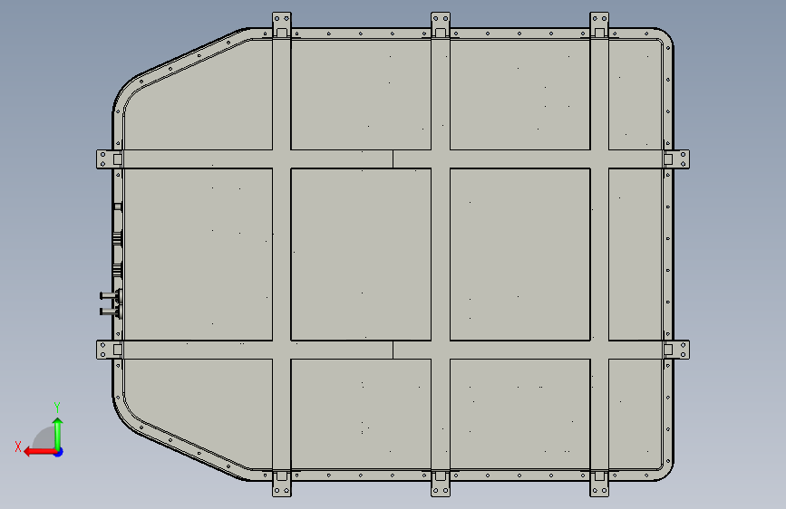 电动汽车动力电池包结构设计含三维二维说明书