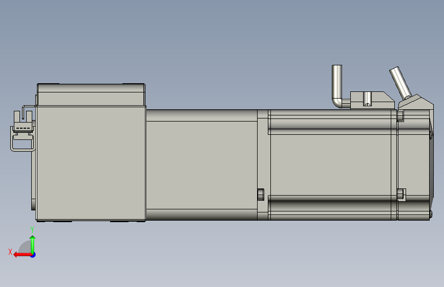 欧规系列-LB8-L150-S500-BR-ZP75-C3 背面视图