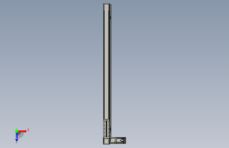 欧规系列-LB8-L150-S1400-BL-ZP75-C3 俯视图