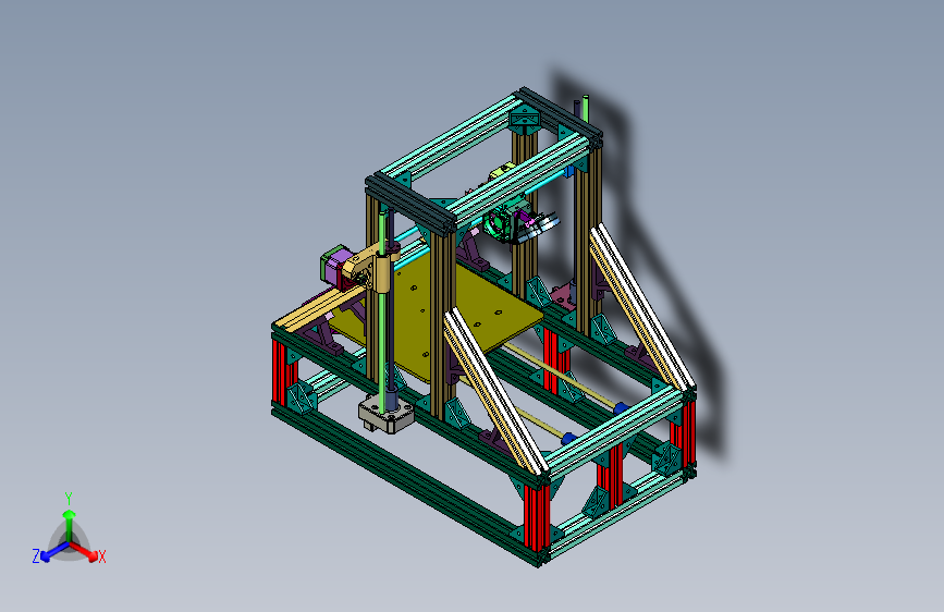 高速与精度架构开源3D打印机