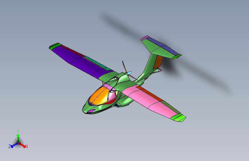 两栖光运动飞机设计
