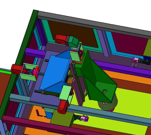 视觉引导显示器偏光片贴附机