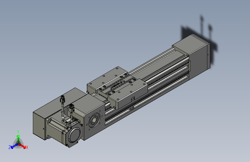 威洛博直线电机模组EB8-L100-S200-BR-P75-MS3
