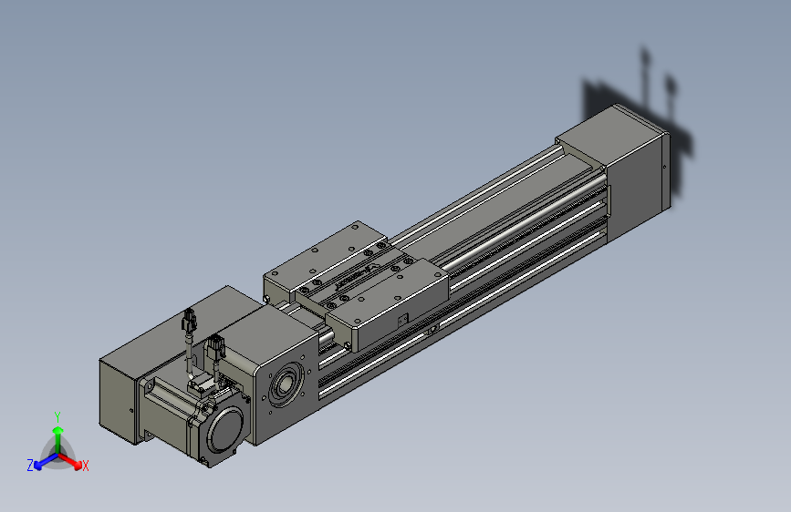 威洛博直线电机模组EB8-L100-S250-BR-P75-MS3
