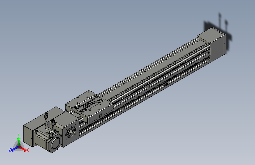 威洛博直线电机模组EB8-L100-S600-BR-P75-MS3