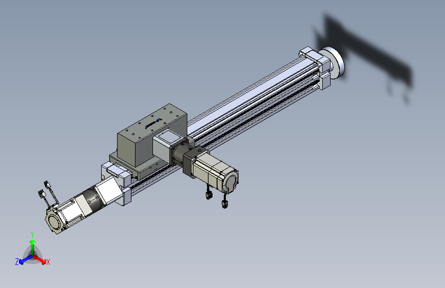 威洛博直线电机模组EB8ZR-L200-S600-LZP75B5K-ZP755K-MS3