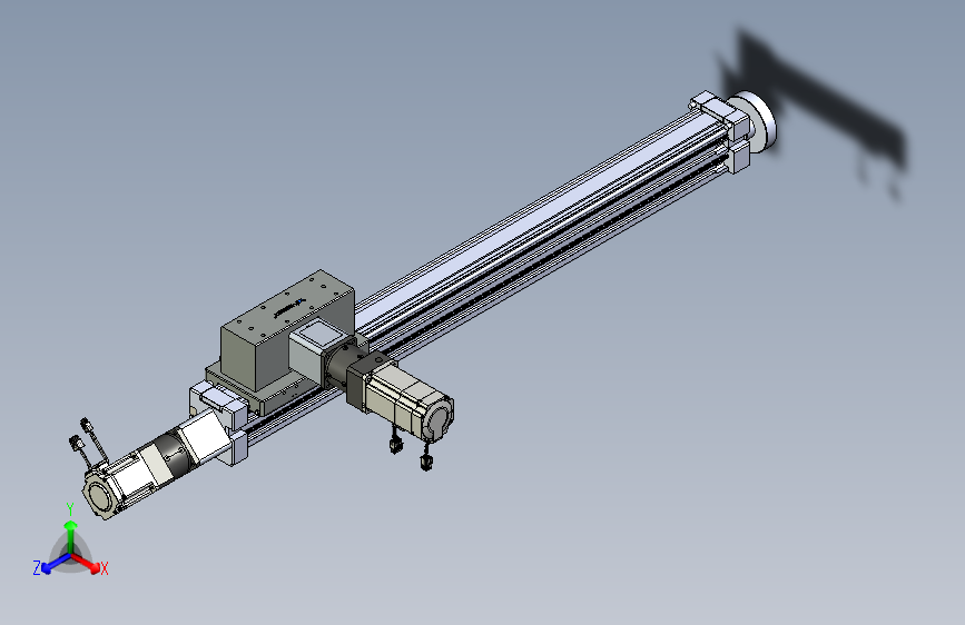 威洛博直线电机模组EB8ZR-L200-S900-LZP75B5K-ZP755K-MS3