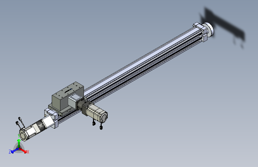 威洛博直线电机模组EB8ZR-L200-S1200-LZP75B5K-ZP755K-MS3