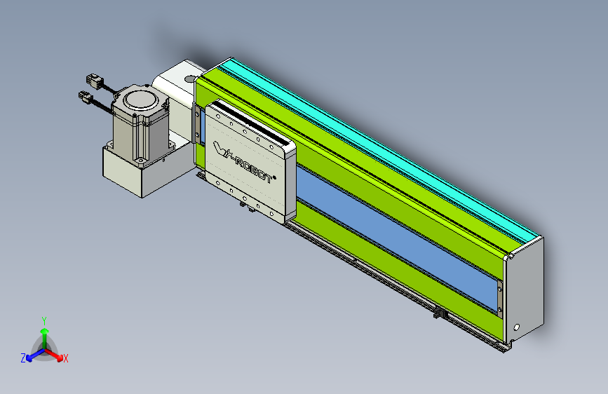 威洛博VBC同步带传动一无尘环境VBC17-L45-S400-BLU-ZP75-C3