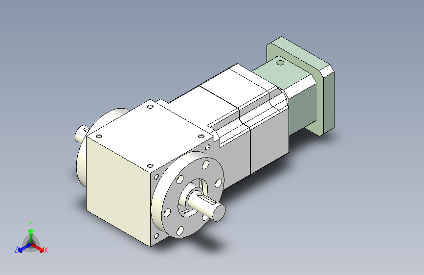 换向器PW90双轴 PGH90T-L3 19-70-90-M6.stp
