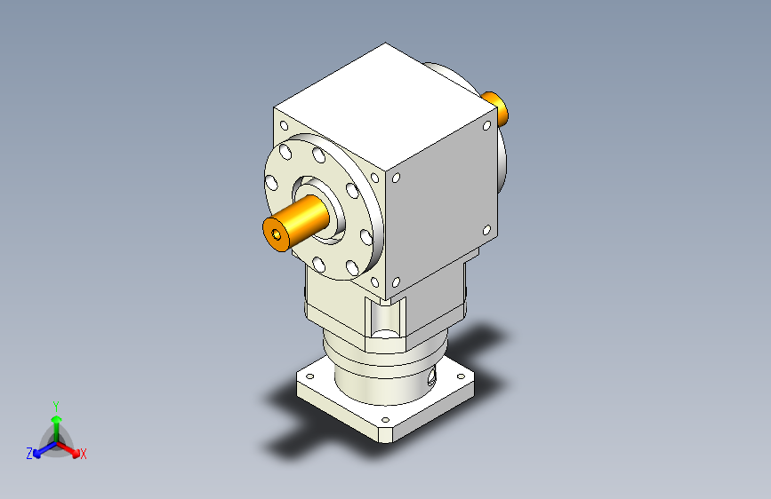换向器PW210双轴 PLX180-L2 35-114.3-200-M12.stp_STEP_模型图纸下载 – 懒石网