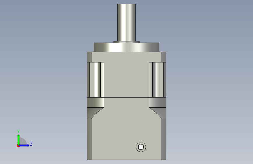斜齿PGH060-L1 14-50-70-M5 CZ14.STEP 左侧视图