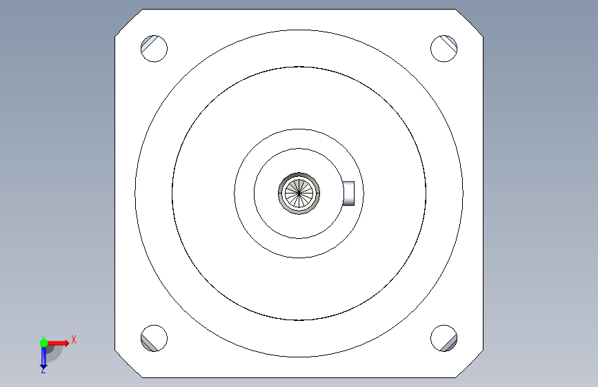 斜齿PGH090-L2 19-70-90-M6-6B.STEP 俯视图