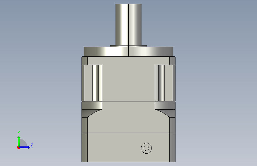 斜齿PGH115-L1 19-85-132-M8.STEP 左侧视图