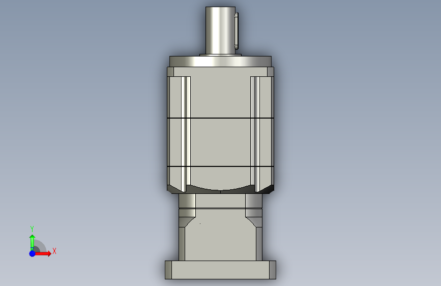 斜齿PGH115T-L3 24-110-145-M8.STEP 正面视图