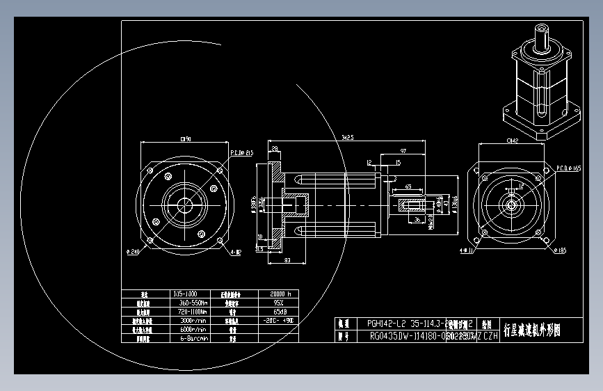 斜齿PGH142-L2 32-180-215-M12 LR83.DXF