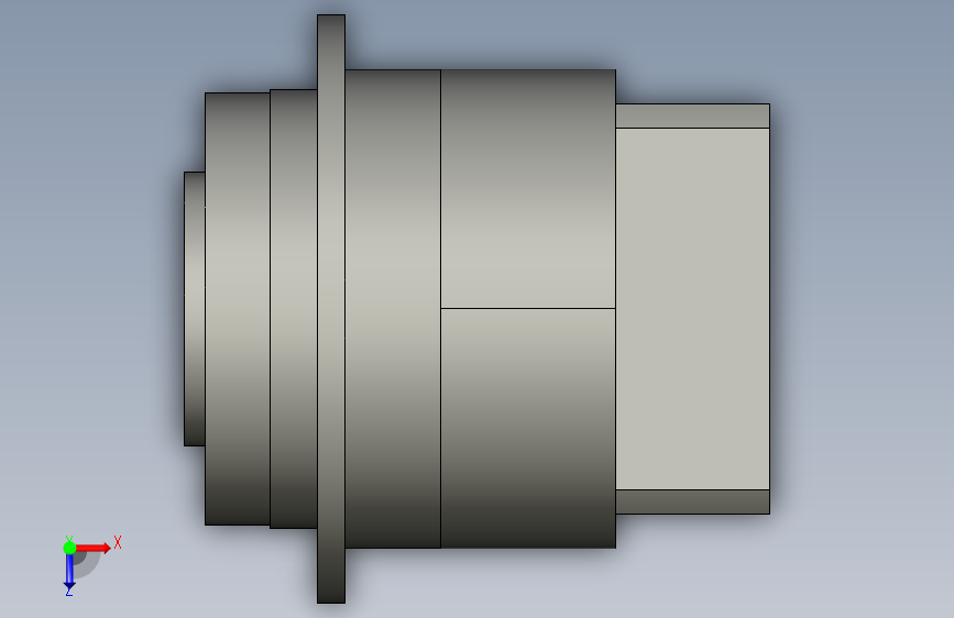 斜齿PHF060-L1 14-50-70-M5.STEP 俯视图