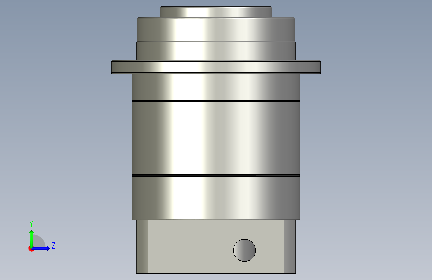 斜齿PHF090-L2 19-70-90-M6.STEP 左侧视图