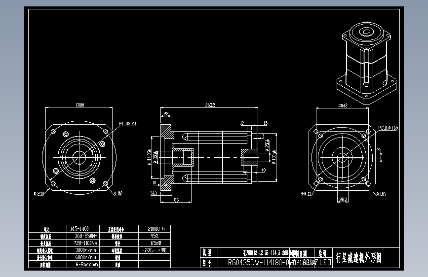 斜齿孔PGH142-L2 35-114.3-200-M12 180WZ  KCZ25.DXF