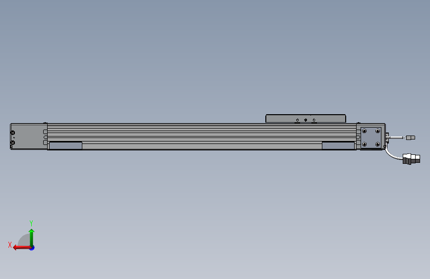 欧规同步带GTB65-CL-400W 背面视图